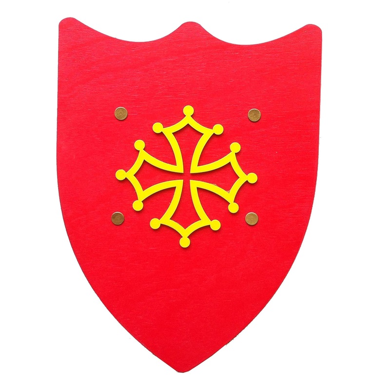 Klid Medieval Shield Historik Occitan Cross