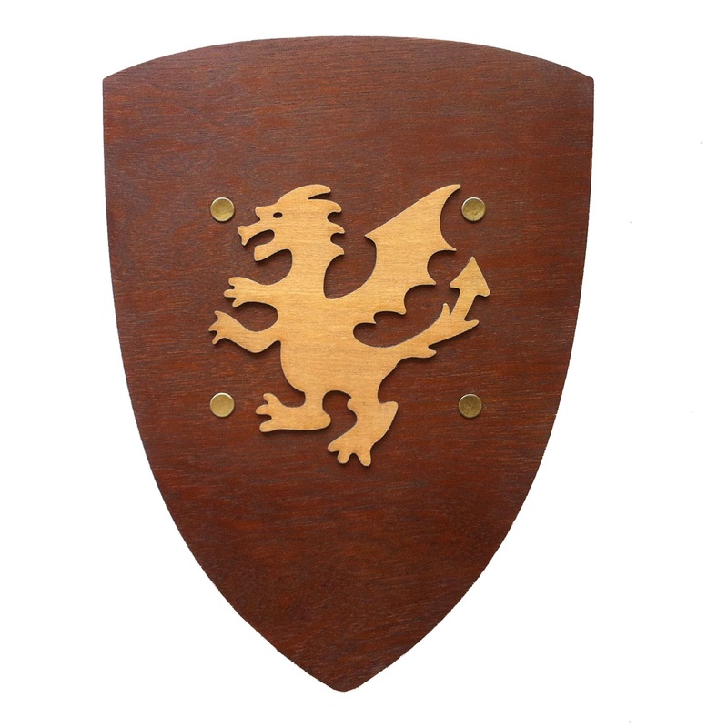 Klid Medieval Shield Rustik Dragon