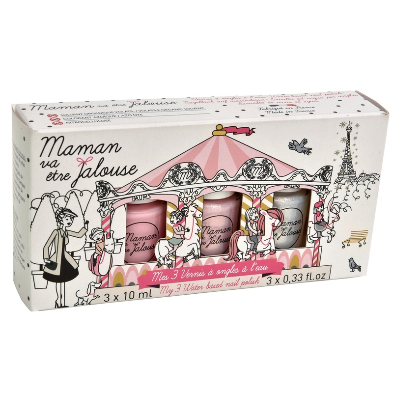 Maman va tre Jalouse Bundle 3 Nail Polish Carousel