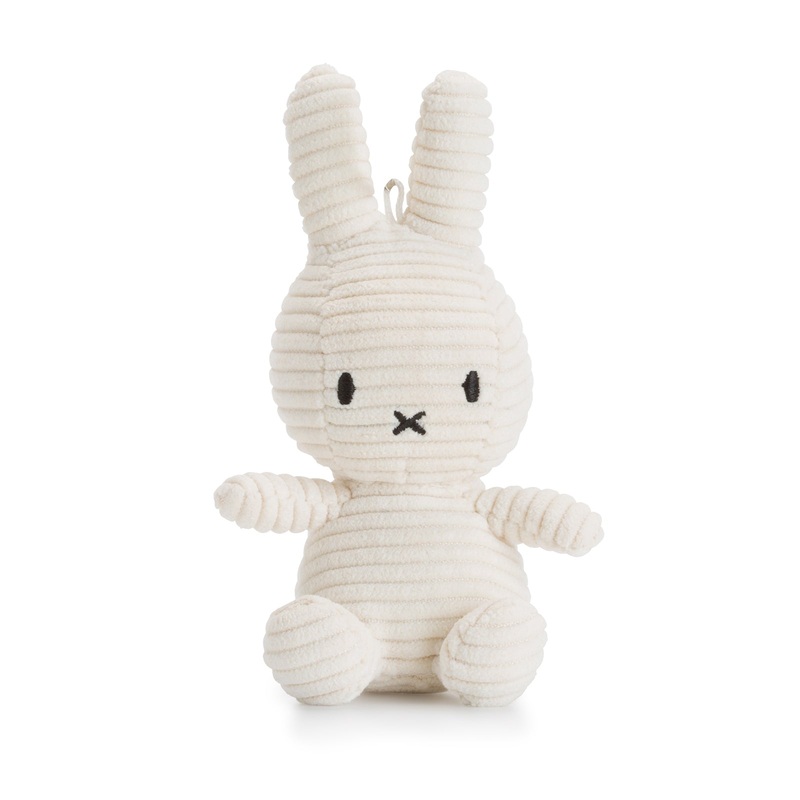 Miffy Corduroy White Keyring - 10cm