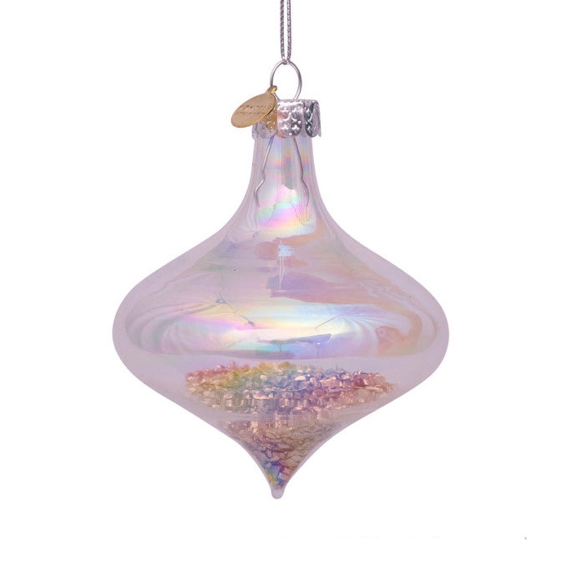 Onion Glass Oil Transparent with Glitter