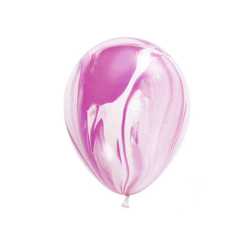 Set of 8 Balloon Lilac Marble