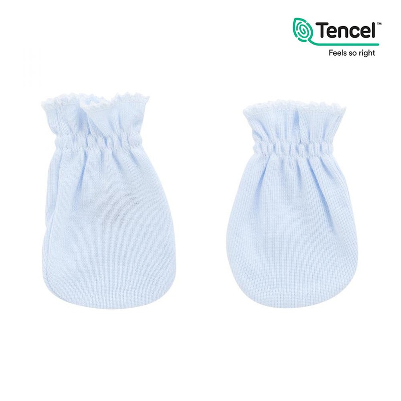 Cambrass Pair of Mittens Tencel Blue