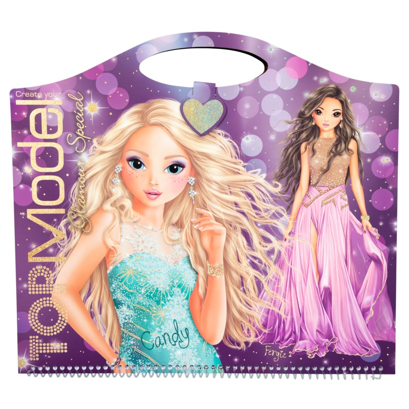 Depesche Create Your Glamour Special Colouring Book