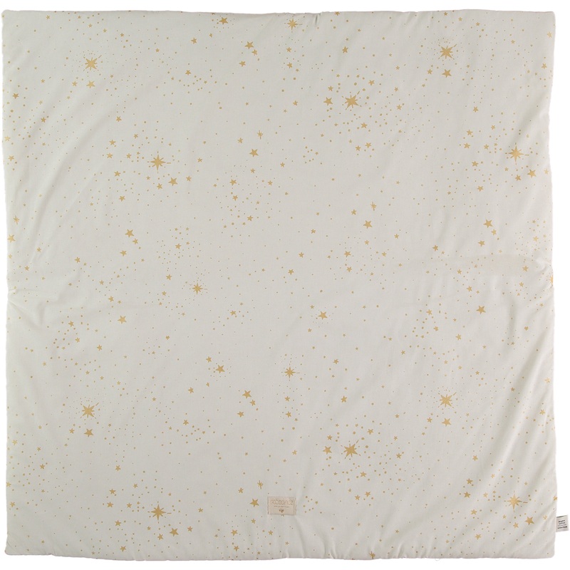 nobodinoz Colorado Square Playmat Gold Stella/Natural
