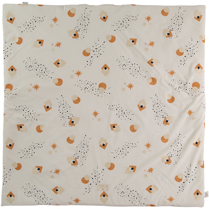 nobodinoz Colorado Square Playmat Sunset Eclipse/Natural