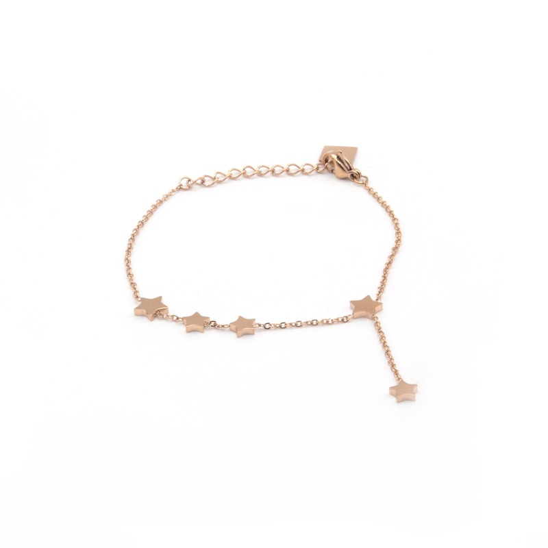Zag Bijoux Bracelet SBS3466 Stars Rose Gold