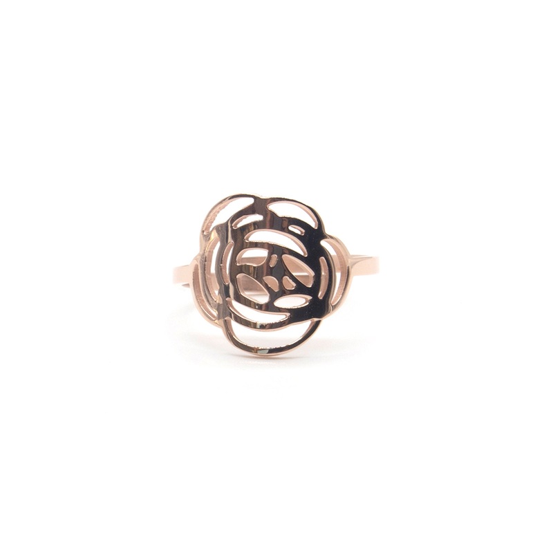 Zag Bijoux Ring SR1234 Flower Rose Gold
