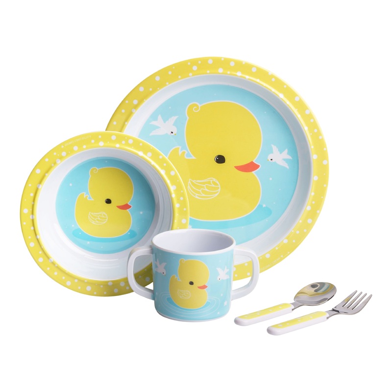 A Little Lovely Company Dinner Set Duck