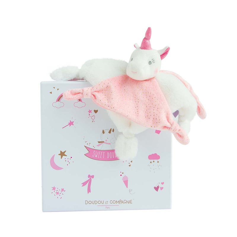 Histoire d'Ours Doudou Unicorn Pink