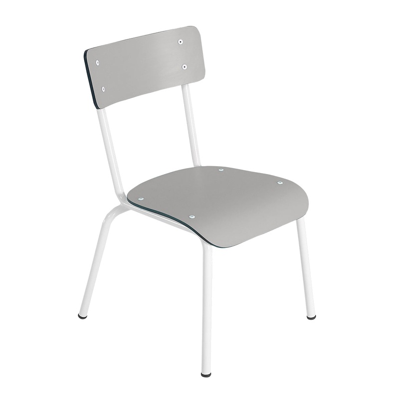 Les Gambettes Colette Elementary Chair Light Grey