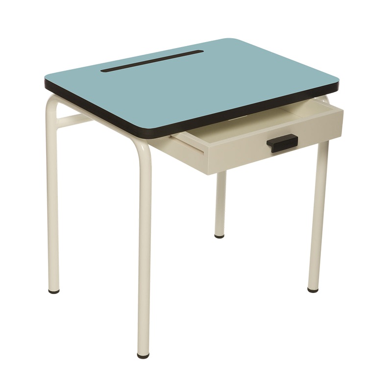 Les Gambettes Regine Child Desk Blue Jade