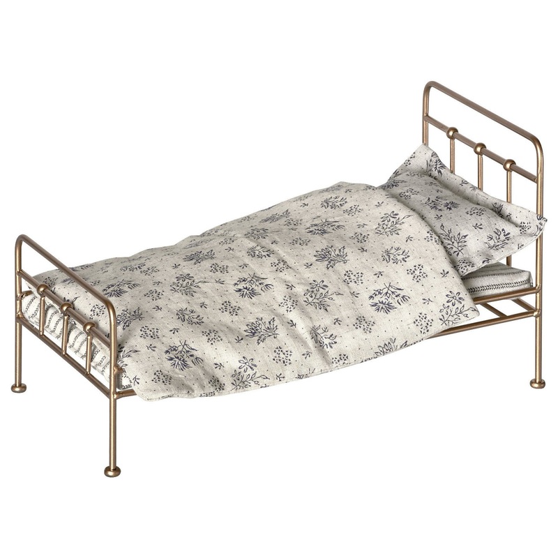 Maileg Gold Vintage Bed Medium