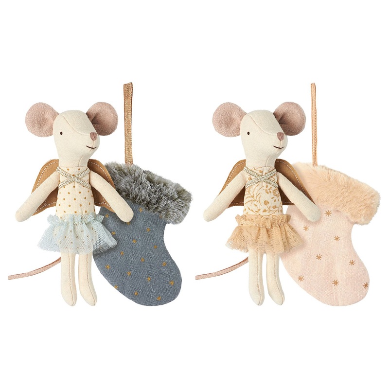 Maileg Mouse Angel with Stocking