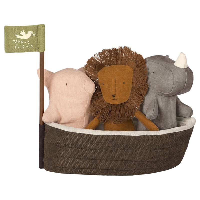 Maileg Noahs Ark with 3 Mini Animals