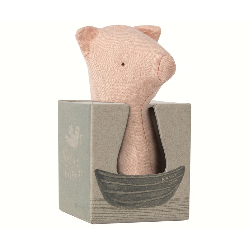 Maileg Noahs Friends Pig Rattle