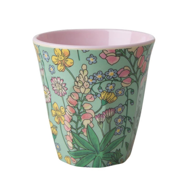 Rice DK Medium Cup 2 Tone with Lupin Print