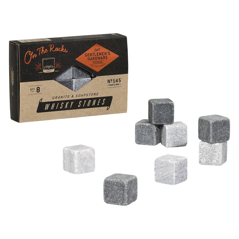 Gentlemen's Hardware Granite and Soap Stone Whisky Stones