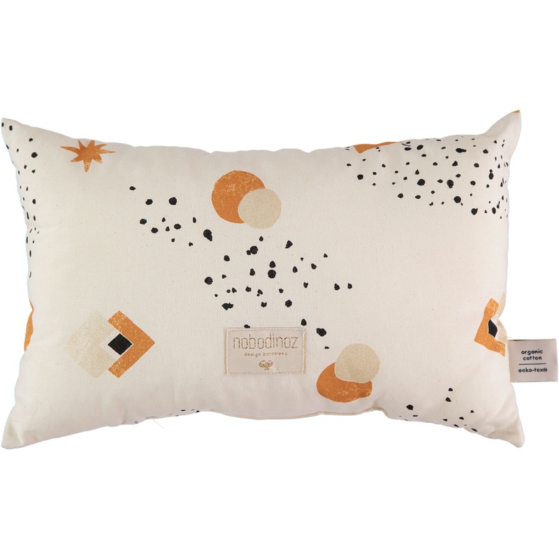 nobodinoz Cushion Laurel Small Sunset Eclipse/Natural