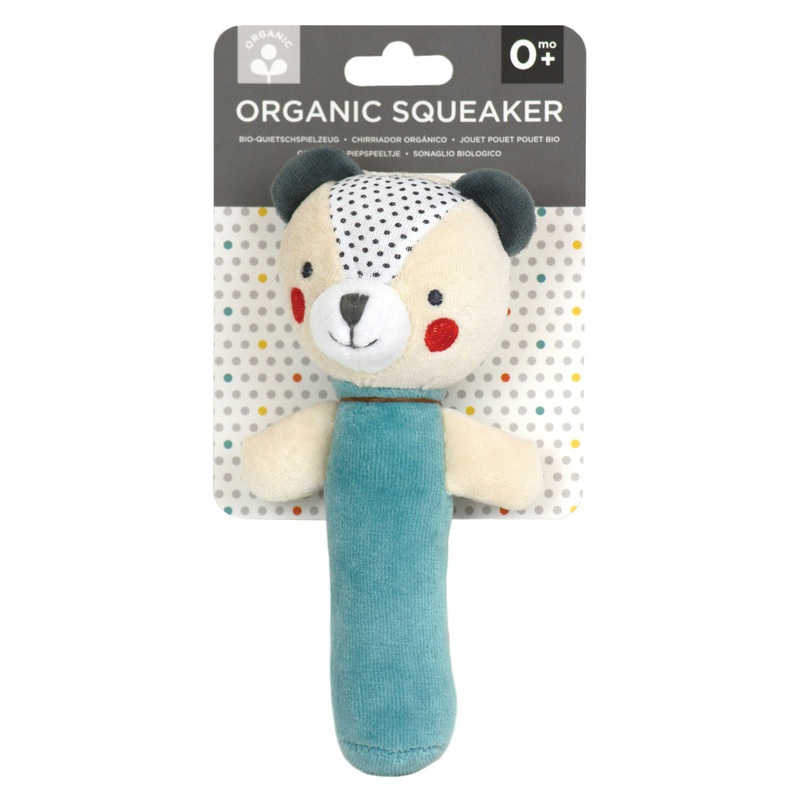 Petit Collage Organic Squeaker Bear
