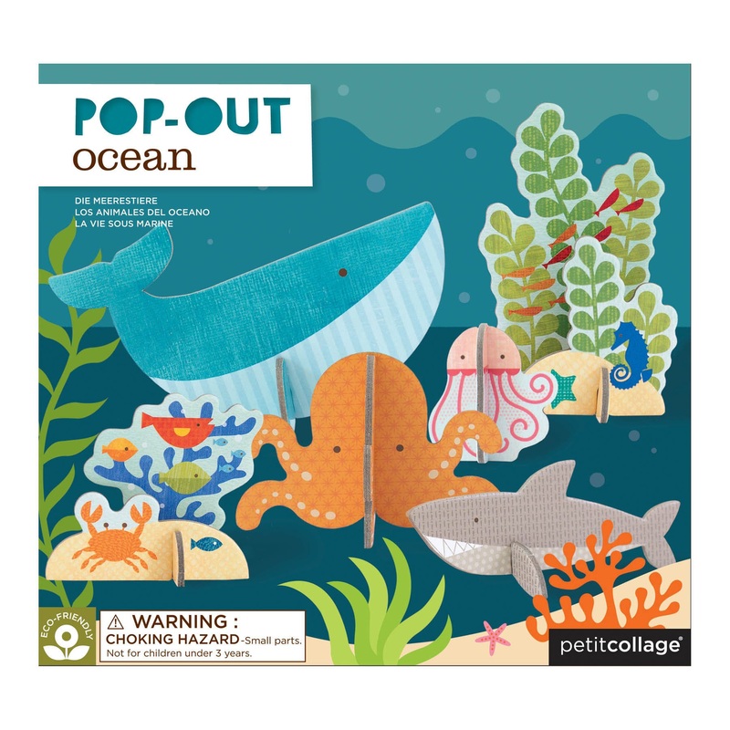 Petit Collage Pop-Out Ocean