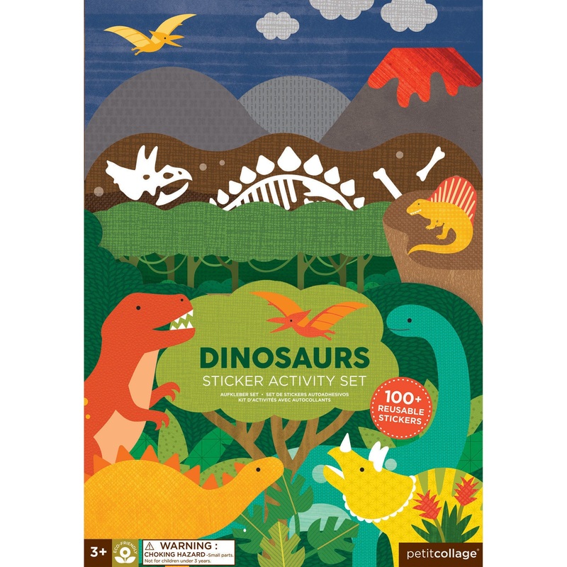 Petit Collage Sticker Activity Set Dinosaurs