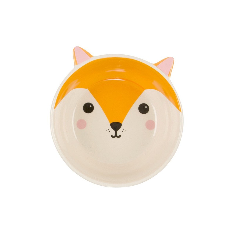 RJB Stone Hiro Fox Kawaii Friends Bowl