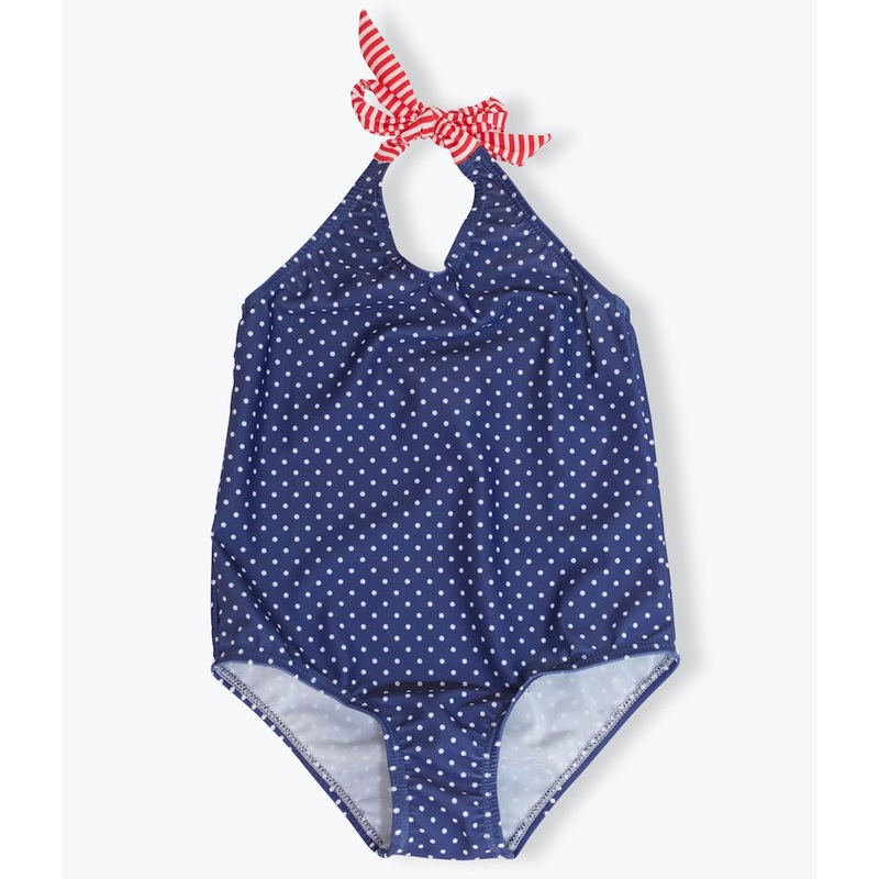 Arsne et les pipelettes Swimsuit Mini Dots Navy6