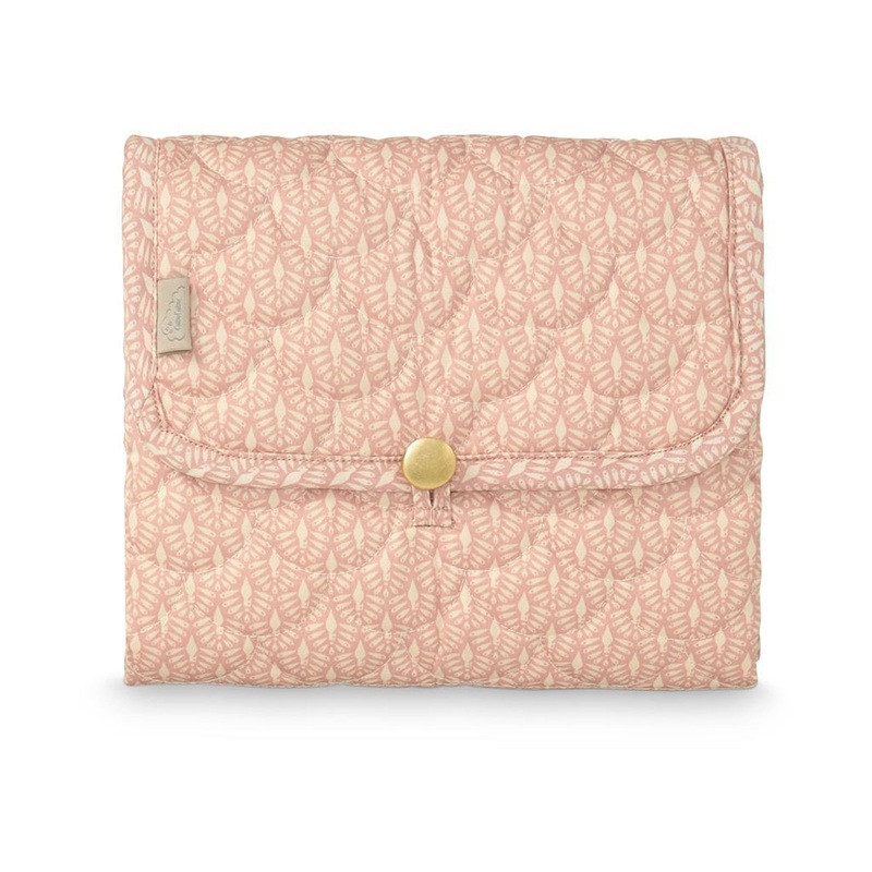 Cam Cam Copenhagen Changing Mat Quilted Peacock Old Rose