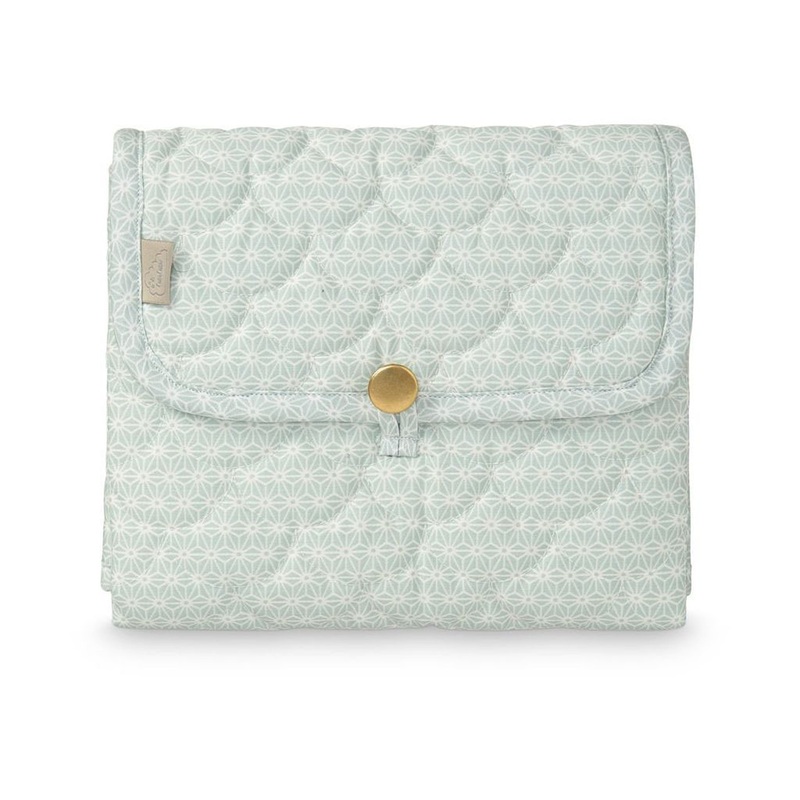 Cam Cam Copenhagen Changing Mat Quilted Sashiko Mint