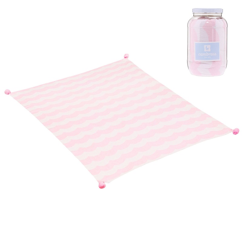 Cambrass Blanket Cotton Mar 1663 Pink