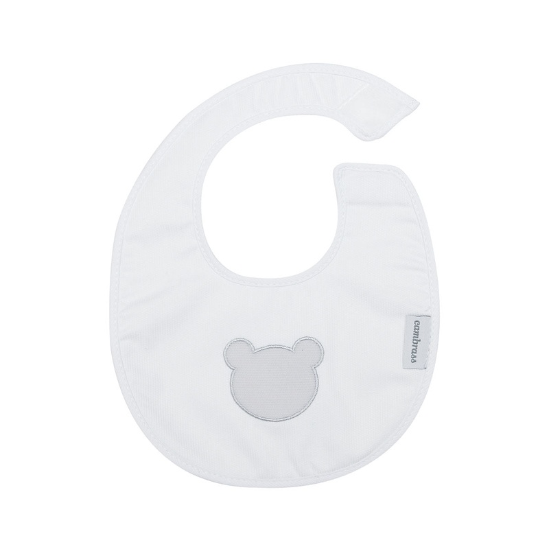 Cambrass Round Bib Velcro Bet 798 Grey