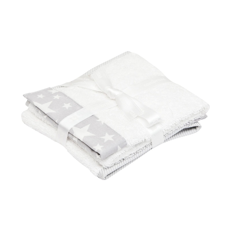 Cambrass Set 2 Towel Star 983 Grey