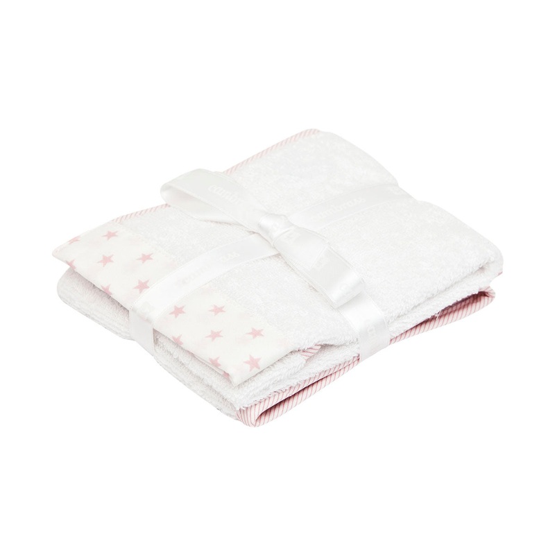 Cambrass Set 2 Towel Star 983 Pink