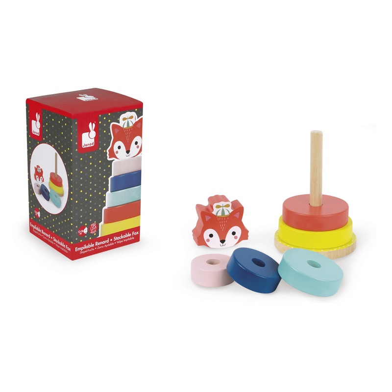 Janod Baby Forest Fox Stacker