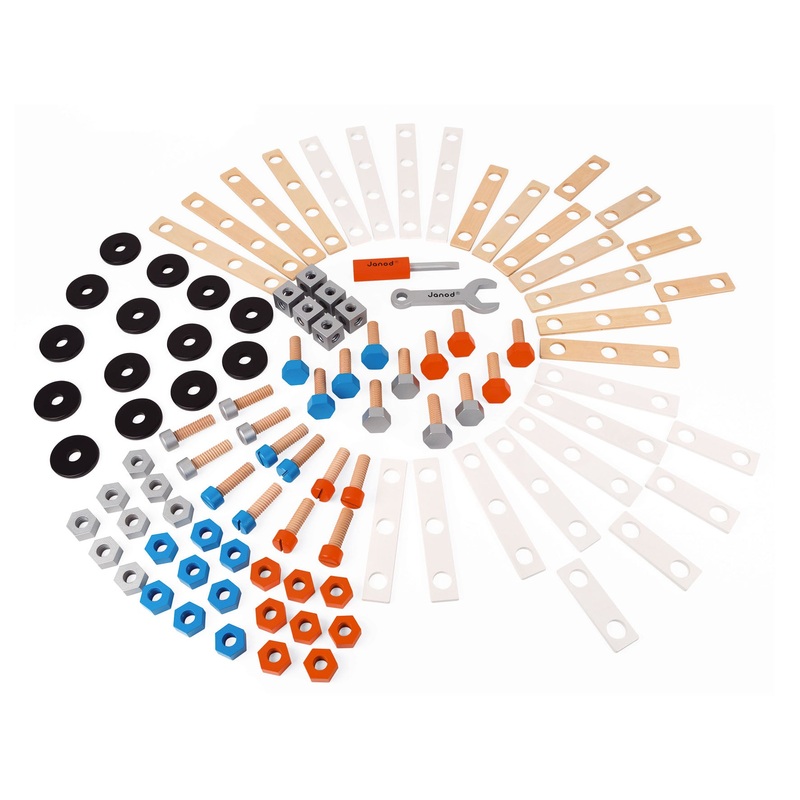 Janod Bricokids DIY Barrel - 100pcs