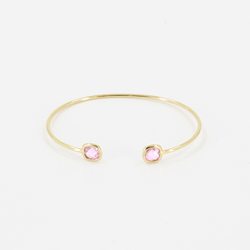 Paloma Stella Bangle Double Stone Riviera