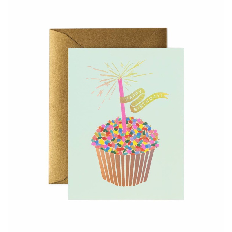 Rifle Paper Co Cupcake Birthday Card
