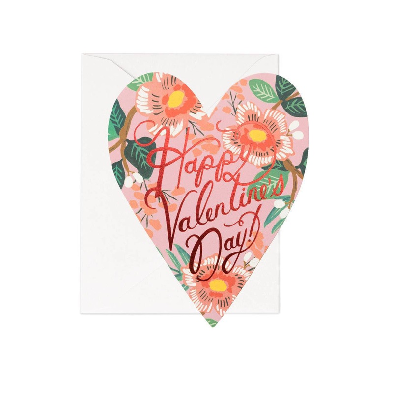 Rifle Paper Co Heart Blossom Valentine Card