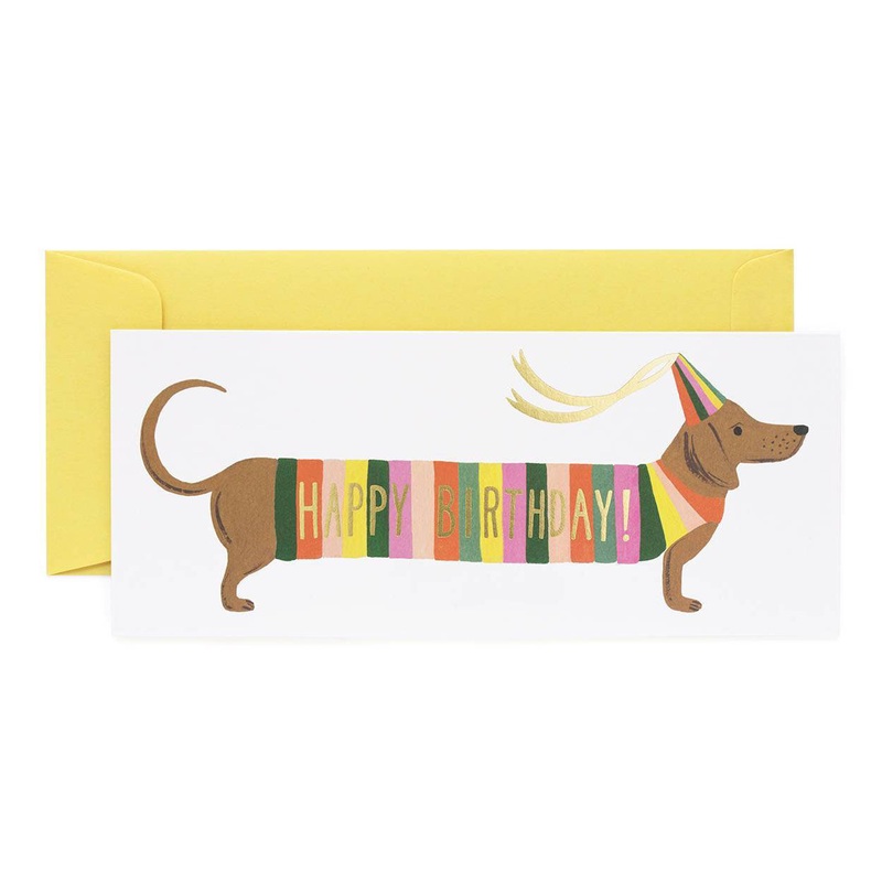 Rifle Paper Co Hot Dog No. 10 Card