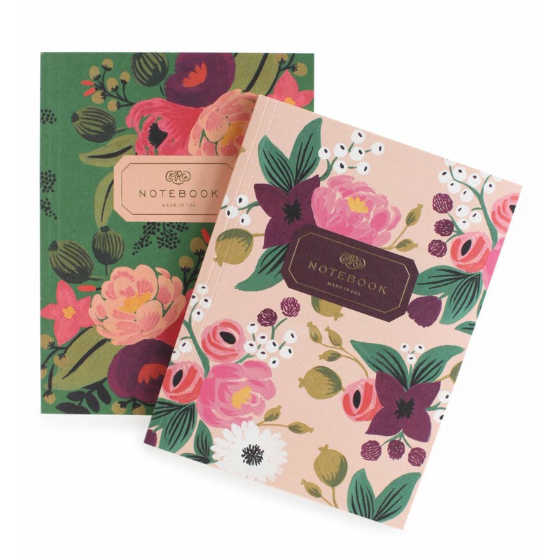 Rifle Paper Co Pair of 2 Vintage Blossoms Notebooks