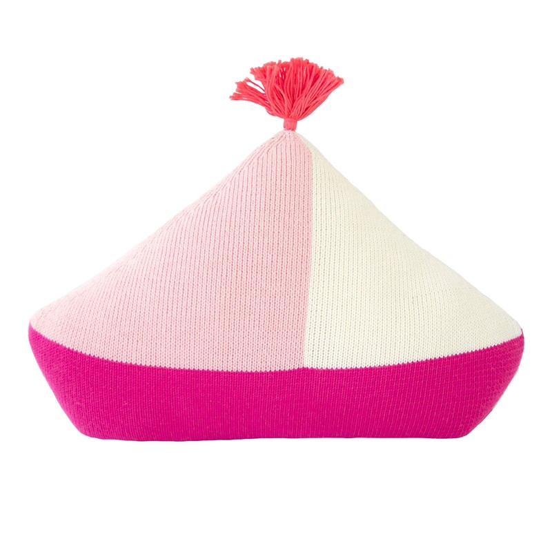 Blabla Kids Boat Pillow Pink