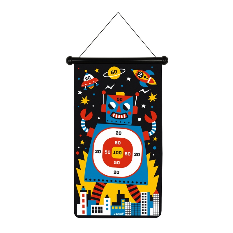 Janod Magnetic Dart Game - Robots