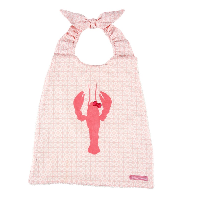 Little Crevette Elasticated Bib Homard Coquette