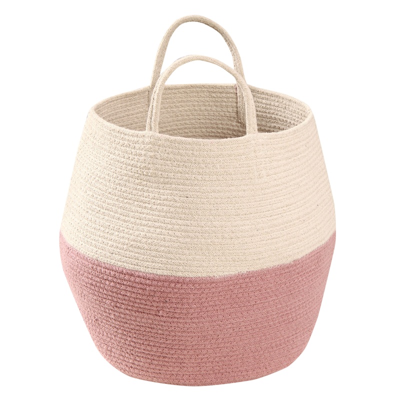 Lorena Canals Zoco Ash Rose-Natural Basket