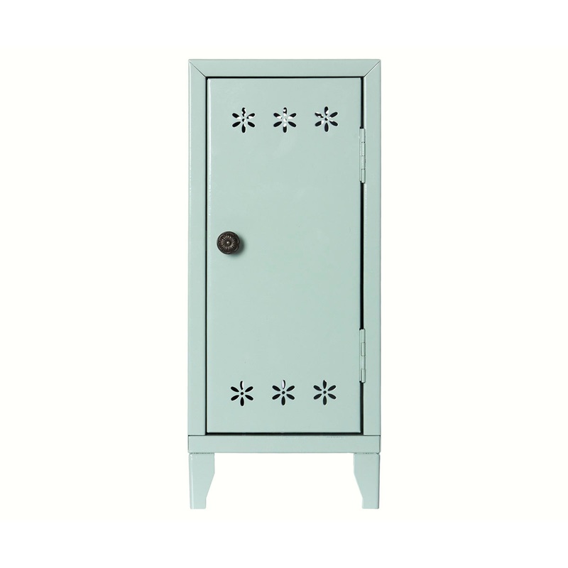 Maileg Locker with 3 Hangers Green