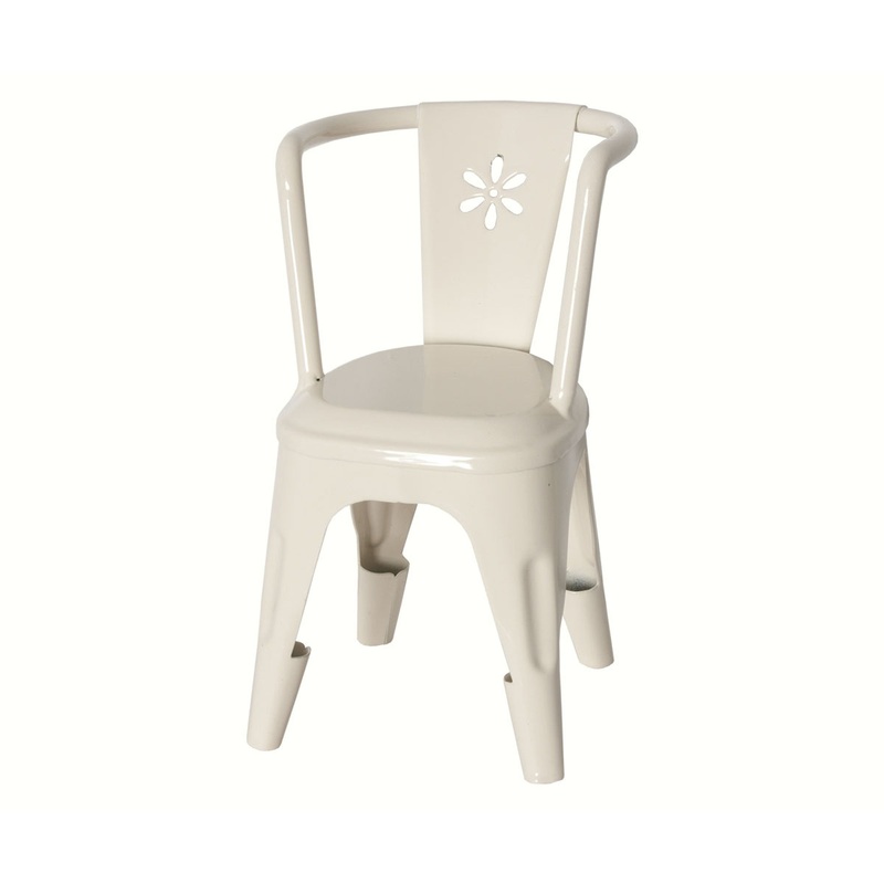 Maileg Metal Chair Offwhite