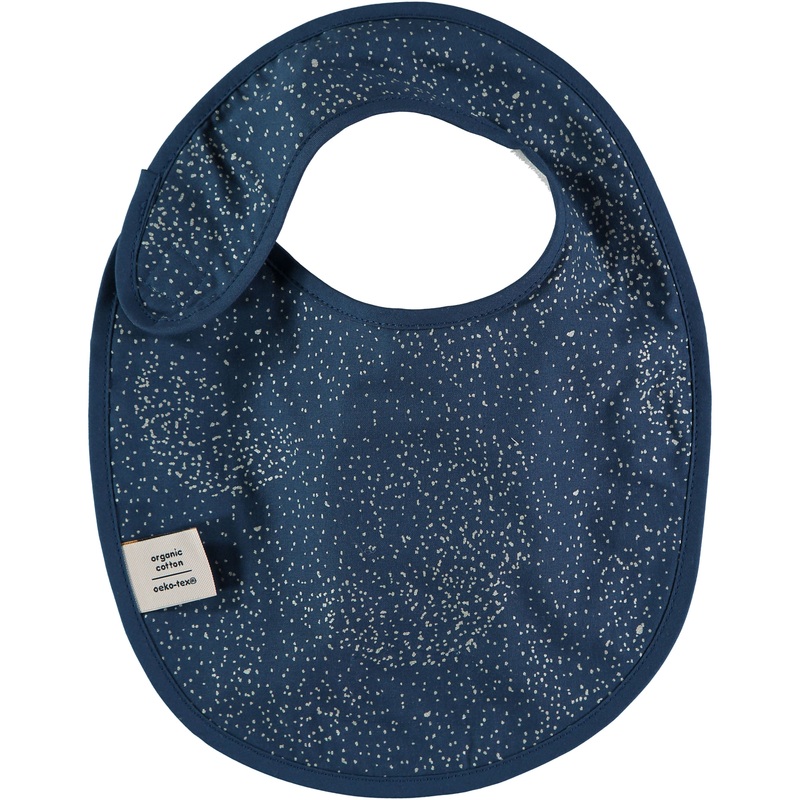 nobodinoz Bib Candy Gold Bubble/ Night Blue