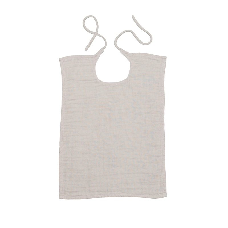Numero 74 Baby Bib Square Pastel Powder