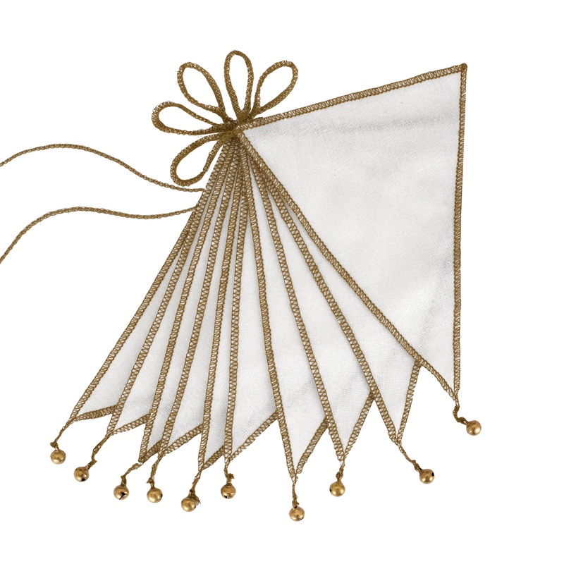 Numero 74 Bunting Garland White